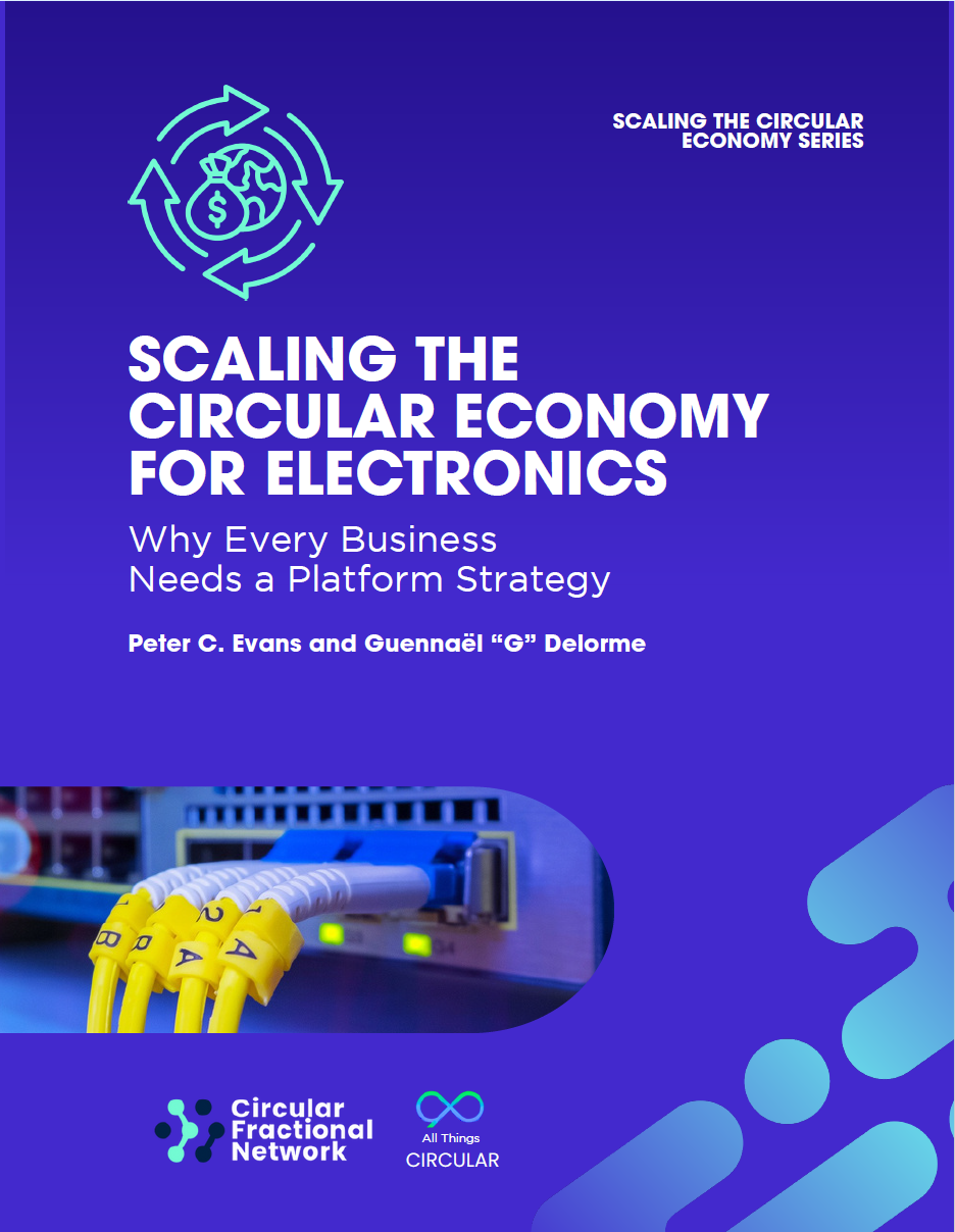 Scaling the Circular Economy for Electronics white paper cover